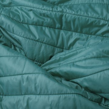 sleeping bag inside fabric